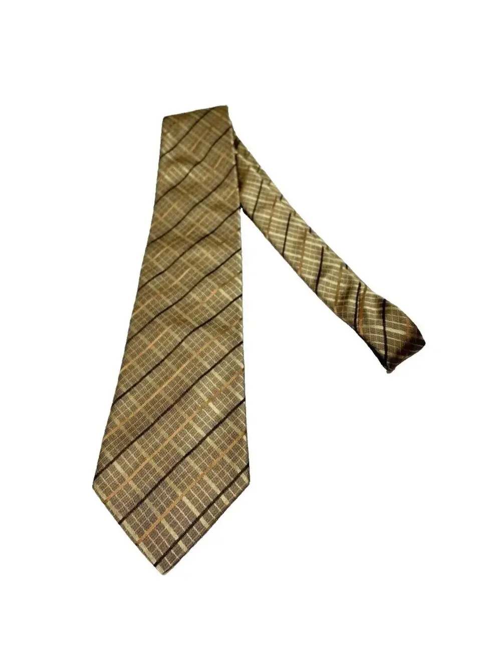 Hugo Boss Men’s Vintage Silk Neck Tie Made in Italy – GUC Designer Accessory